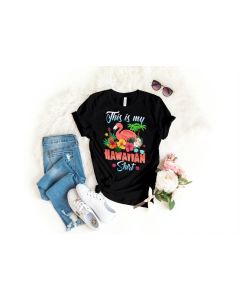 This is My Hawaiian Shirt | Hawaii Tshirt | Summer T-shirt | Beach Tee | Vacation | Pineapple | Aloha | Birthday | Flowers | Tropical 